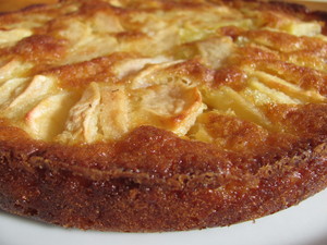 gateau aux pommes